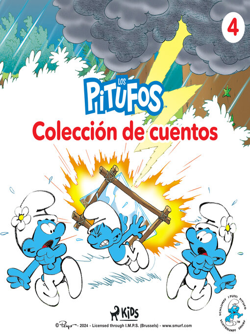 Cover image for Los Pitufos – Colección de cuentos 4